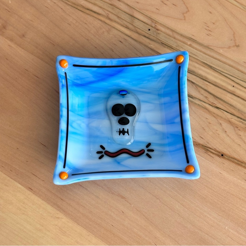 Fun handmade skull art